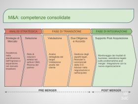 La Società Produttiva - M&A - 3dConsulenze